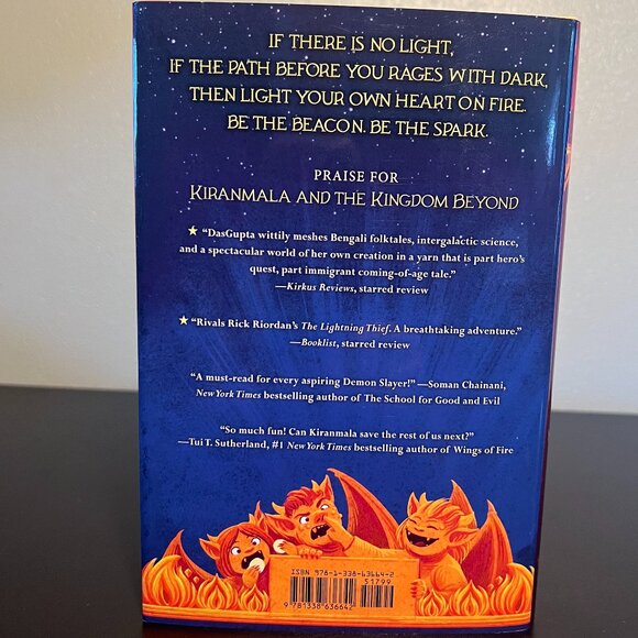 Force of Fire by Sayantani DasGupta SCHOLASTIC PRESS ~ Fantasy, Science Fiction - Picture 6 of 6